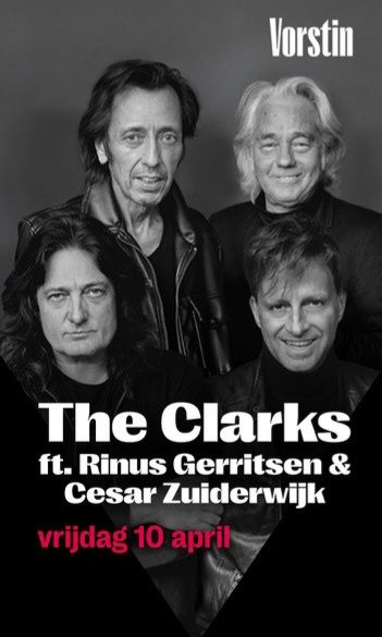 Clarks featuring Rinus Gerritsen and Cesar Zuiderwijk April 10 2026 at Hilversum - Vorstin